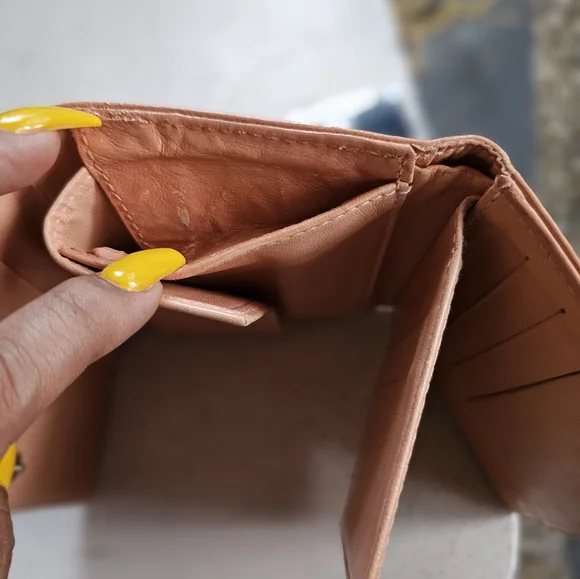 Chanel Vintage Chocolate Bar Trifold Wallet - Picture 15 of 17